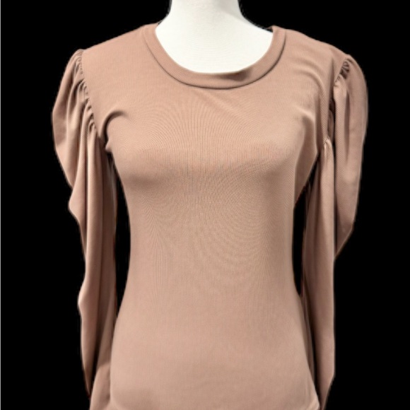 SHEIN puffy long sleeve top women’s shirt size medium - Picture 3 of 16